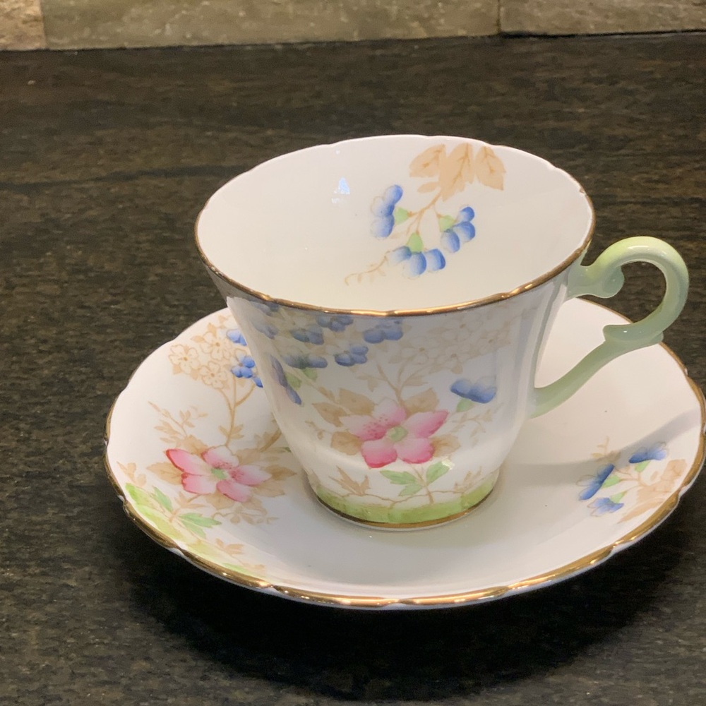 WELLINGTON | Best Bone China |Vintage China Tea Cup & Saucer
